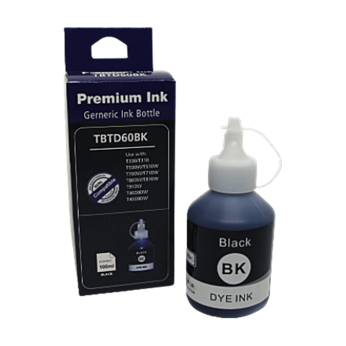 Refil de Tinta Compatível Brother BTD60 BLACK  - Lotus
