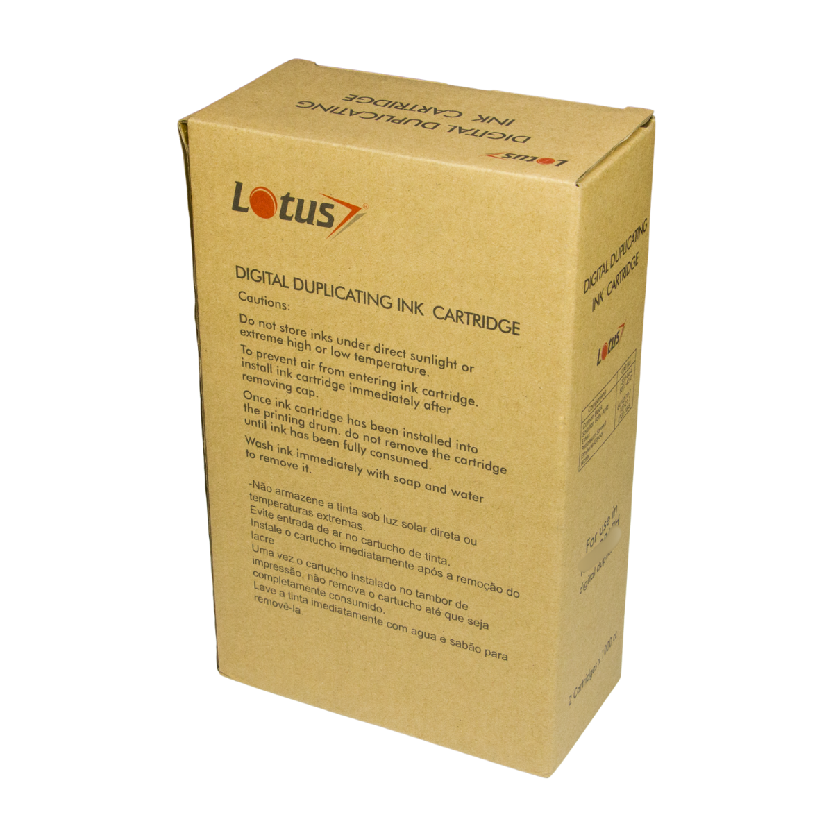 Tinta Lotus Preta Compatível com EZ RZ - 1000ml