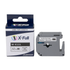 Kit 5x Fita P/ Rotulador Brother M-K131 12mm x 8m Black/ Clear - X-Full