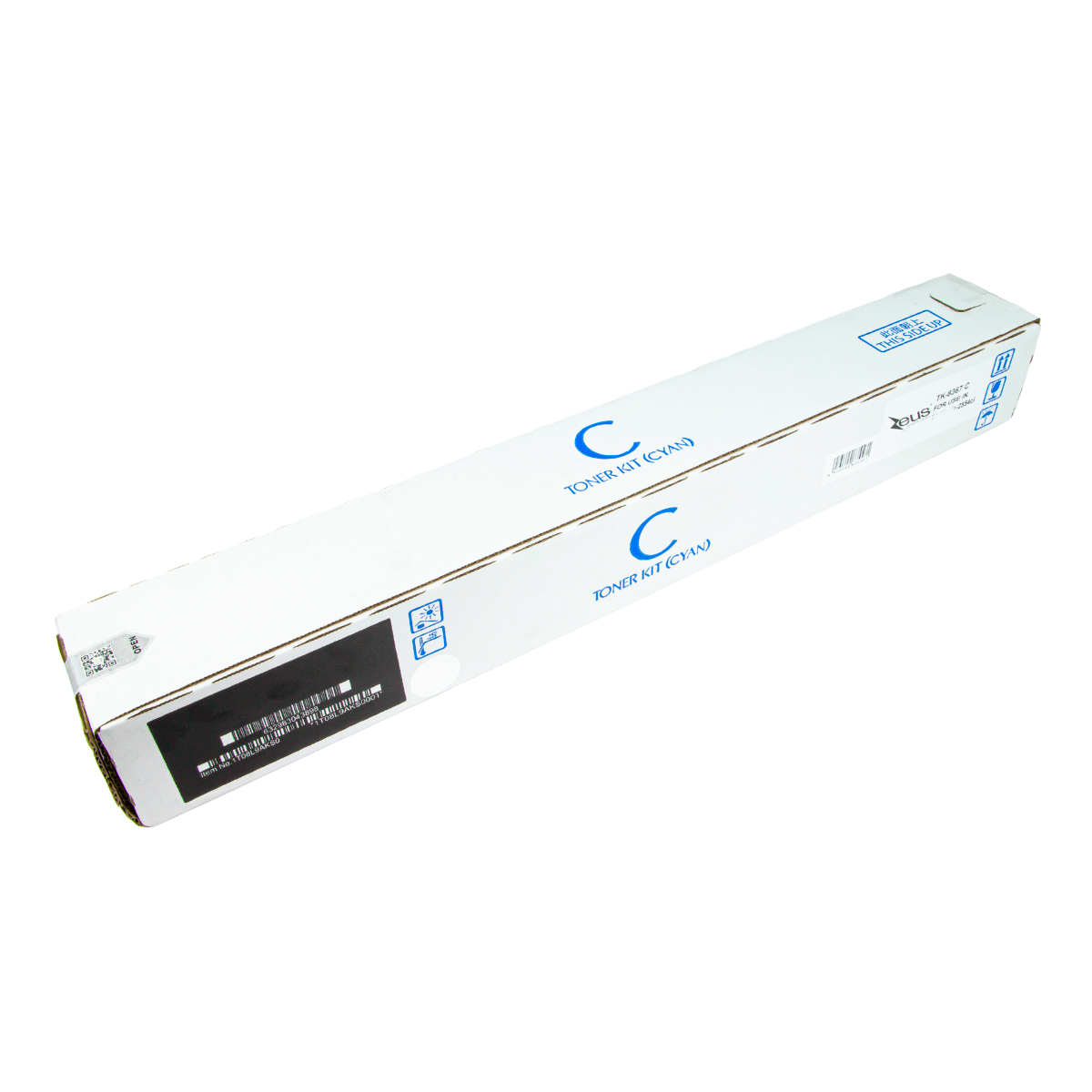 Cartucho de Toner P/ Kyocera TK8367 Ciano C/ Chip 12K - Zeus