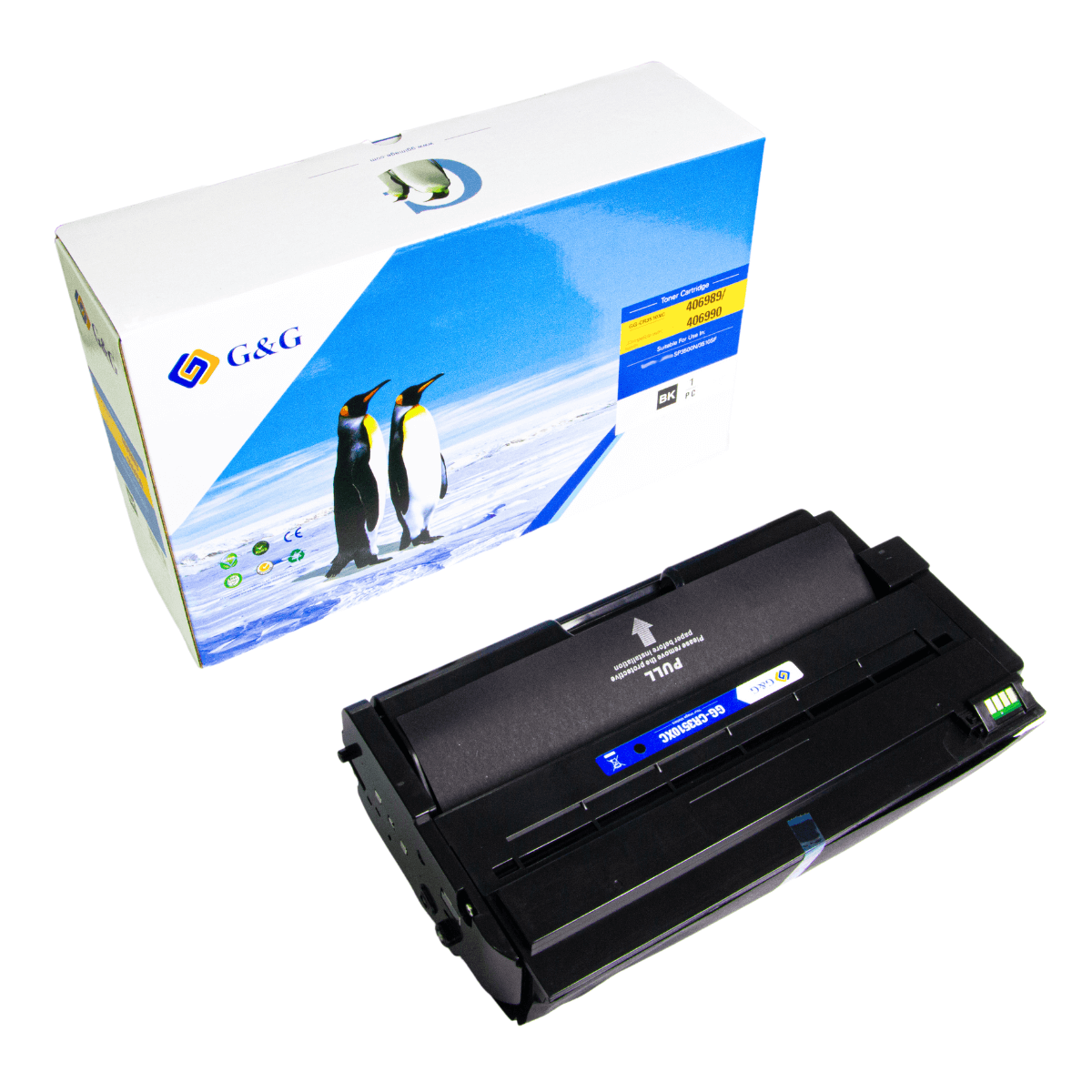 Cartucho de Toner P/ Ricoh SP3400 SP3510 C/ Chip 6.4K - G&G
