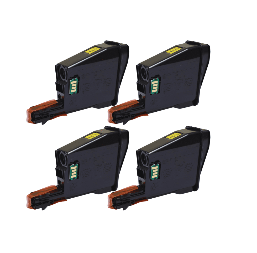 Kit 4 Toners Compatíveis Zeus TK1122 P/ Kyocera C/ Chip - 3K