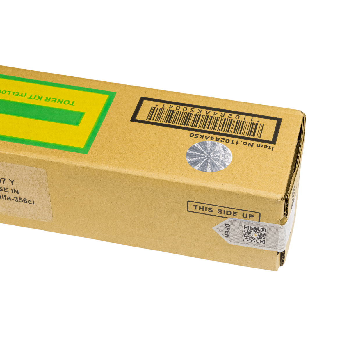 Cartucho Toner Compatível Zeus P/ Kyocera TK5207 Yellow C/ Chip - 12K