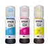 Kit 3 Tintas Epson T524220AL T524220 T524 | L15150 L15160 L6490 | Original 70ml