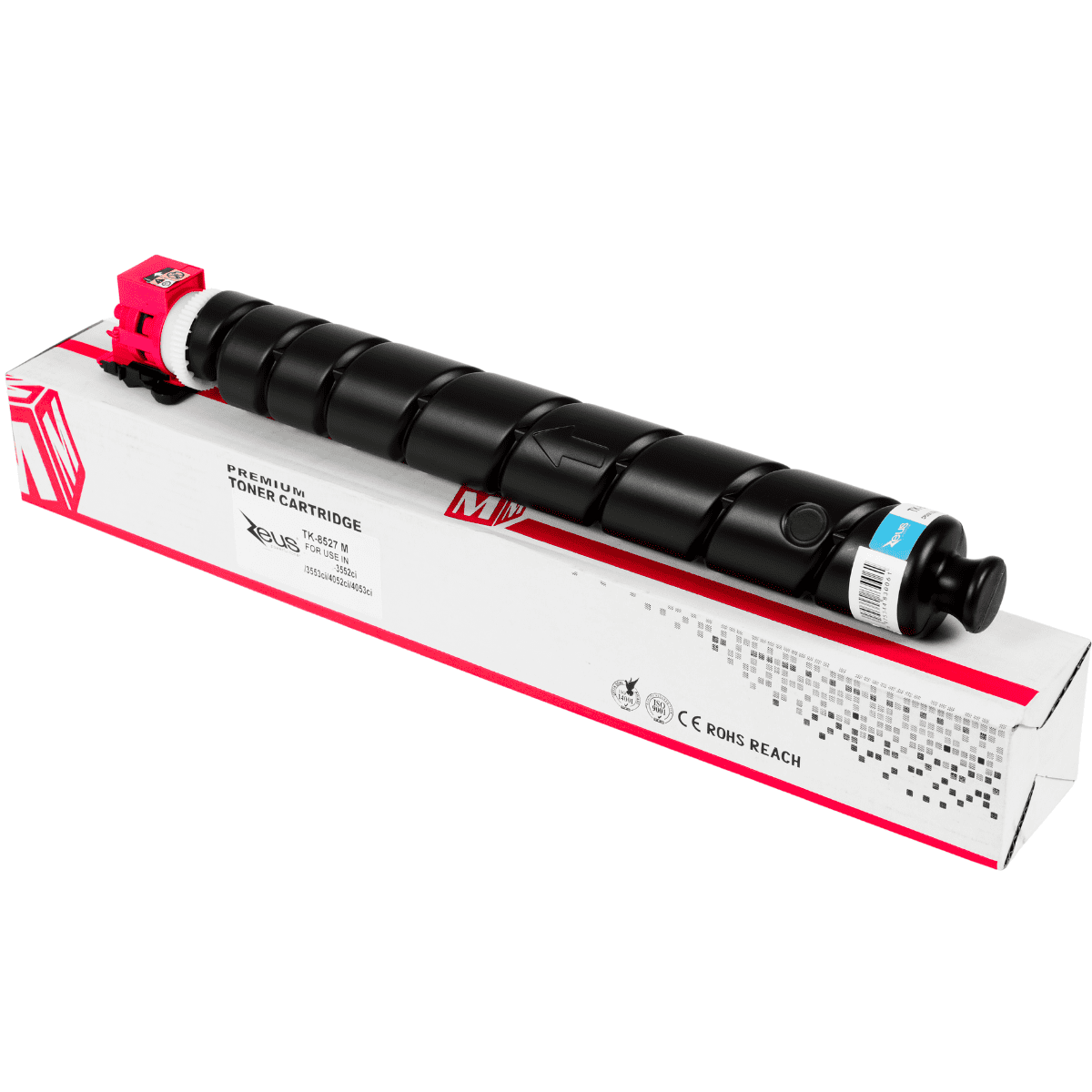 Cartucho de Toner P/ Kyocera Tk8527, Magenta, C/ Chip, 15K - Zeus