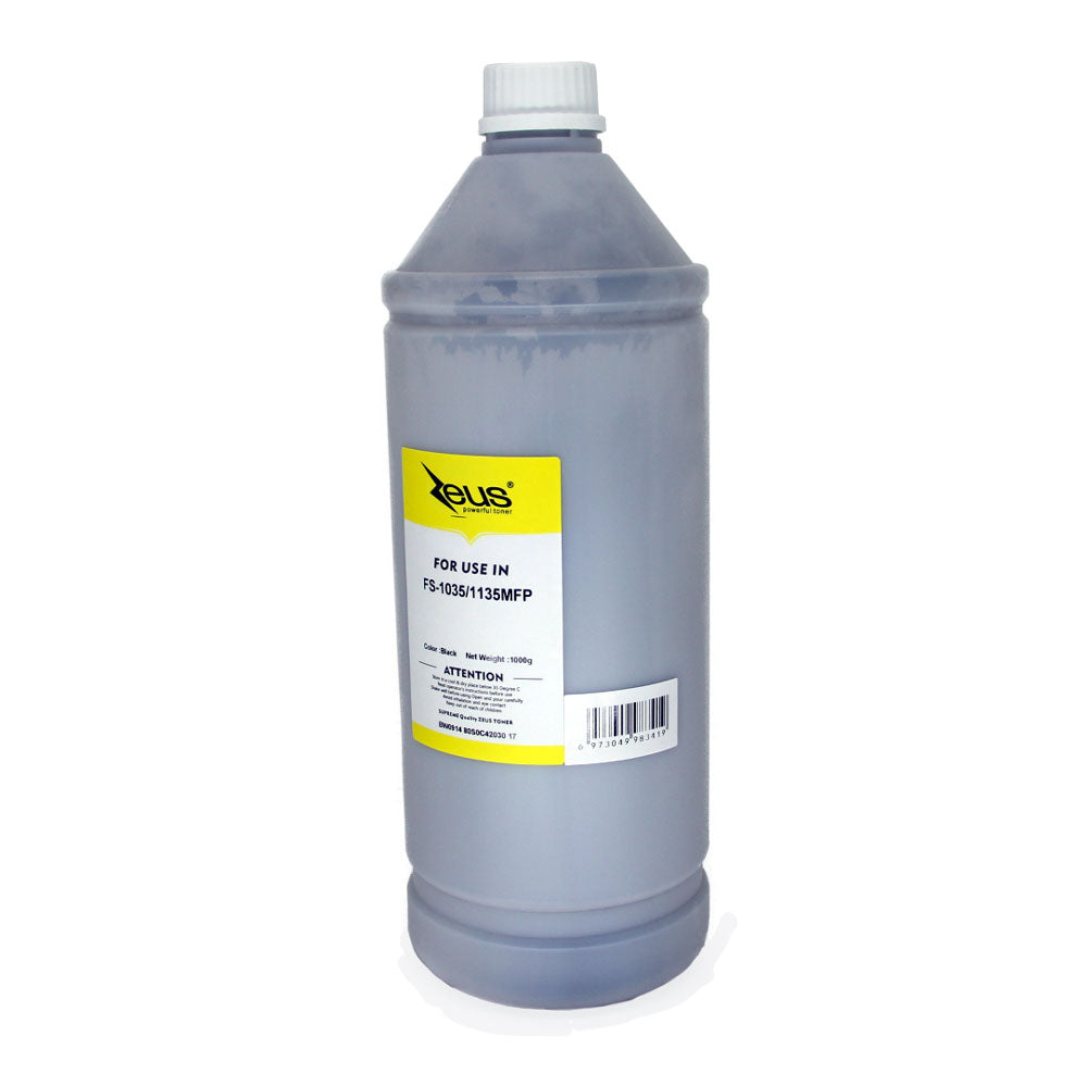 Refil de Toner Zeus Compatível P/ Kyocera TK18 - TK1147 - 1Kg