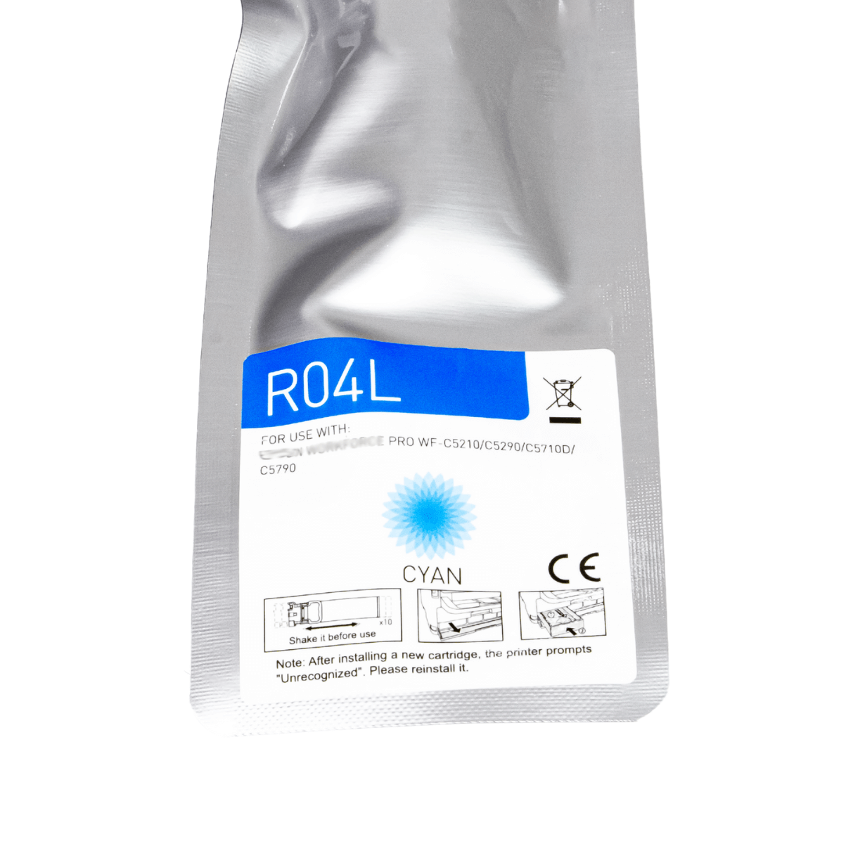 Bolsa de Tinta P/ Epson T941220-AL 941L Ciano C/ Chip 5K - Lotus