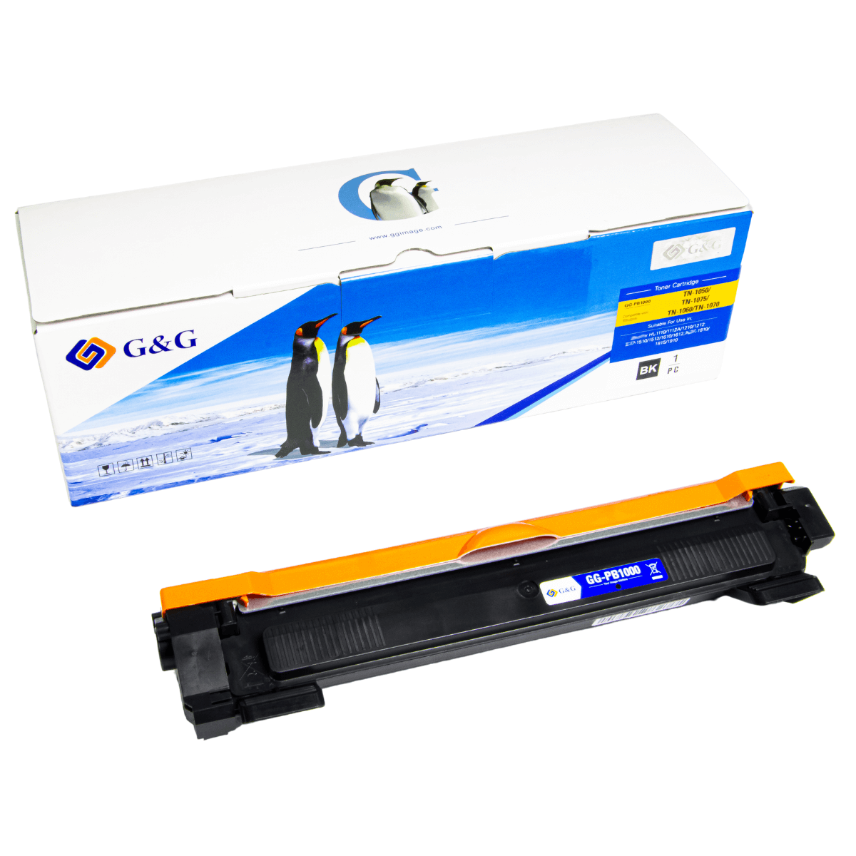 Cartucho de Toner Para Brother TN-1030 TN-1060 1K - G&G