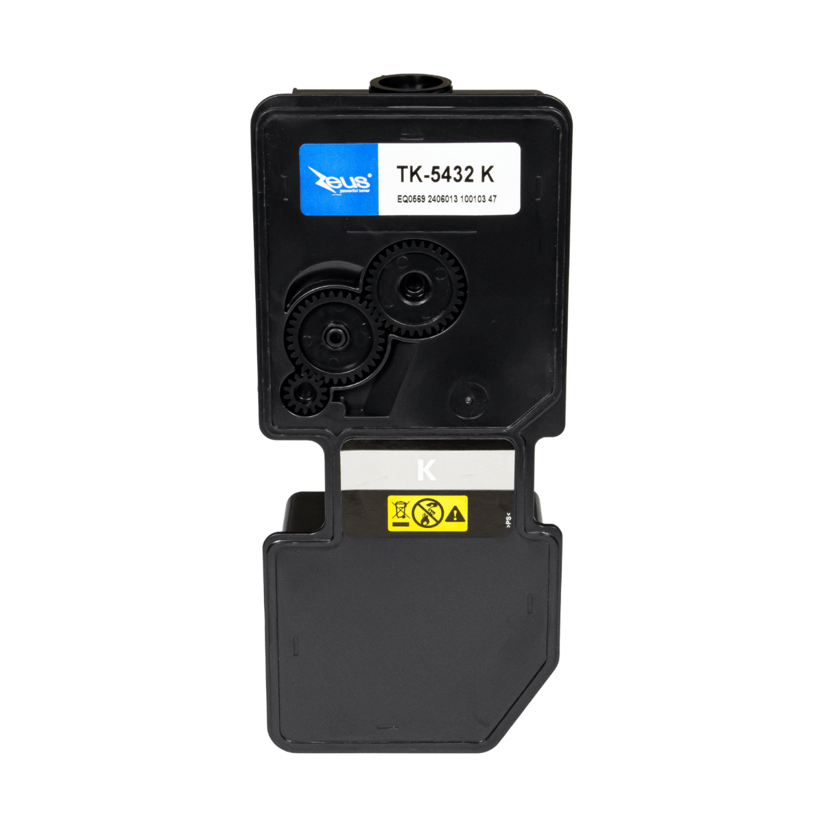 Cartucho de Toner P/ Kyocera TK5432 Preto C/ Chip 1.25K - Zeus