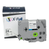 Kit 5x Fita P/ Rotulador Brother TZc-FX251 TZe-FX251 24mm x 8m Black/ White - X-Full