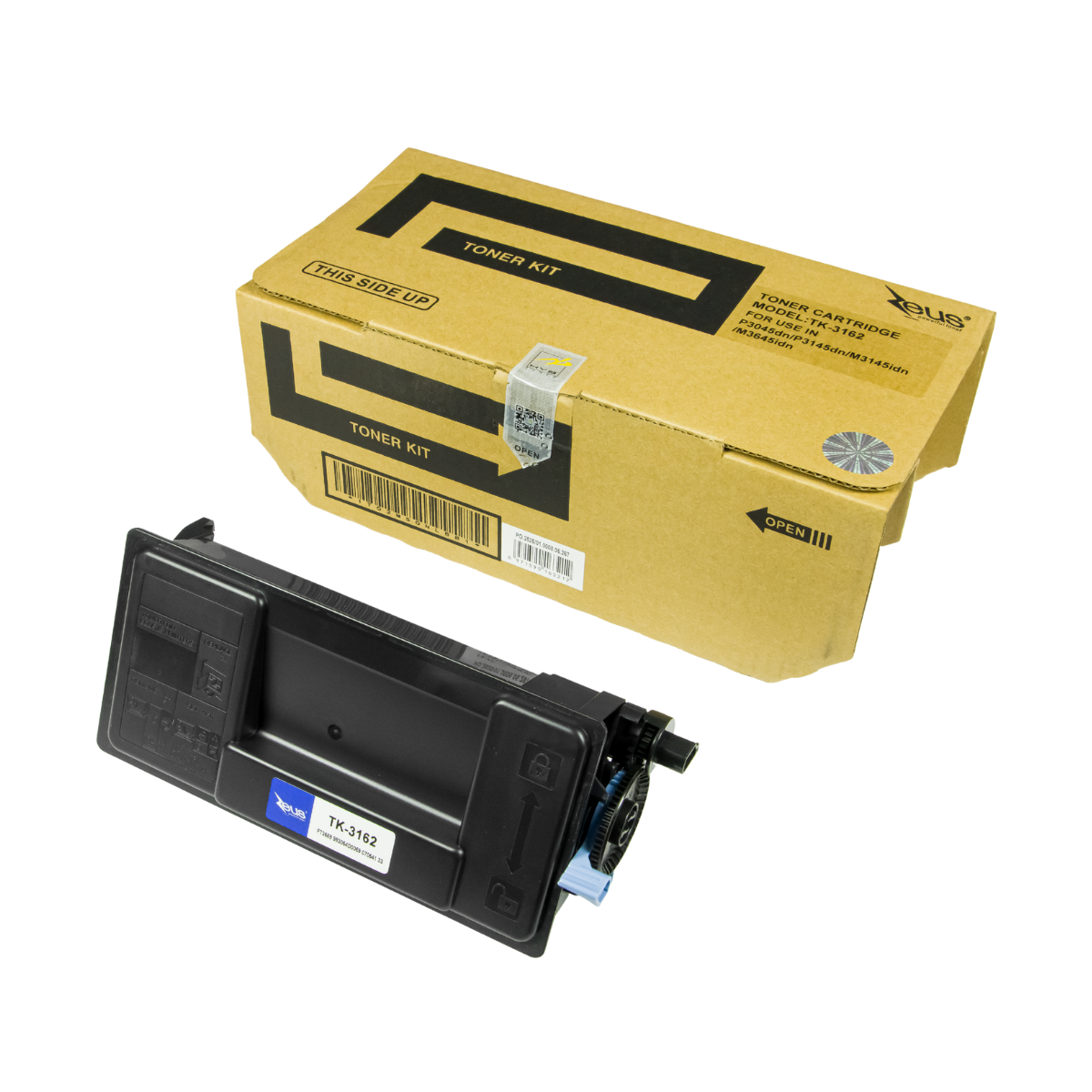 Toner Compatível Zeus TK3162 C/ Chip P/ Kyocera