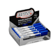 Marcador Quadro Branco Recarregável Azul BRW - CX C/12un