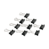 Clipes Para Papel Binder 19mm BRW- Pote c/40un - Preto