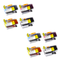 Kit 8x Cartucho de Tinta P/ Brother LC406 XL CMYK Corante C/ Chip - Lotus
