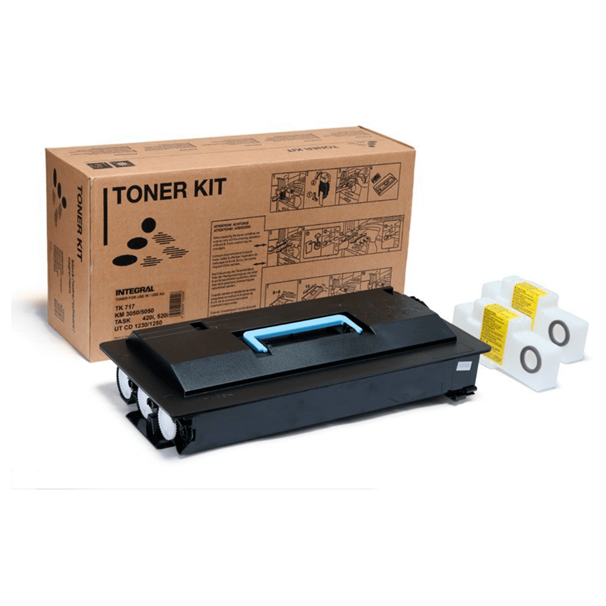 Toner Compatível Integral TK717 P/ Kyocera C/ Chip - 34K