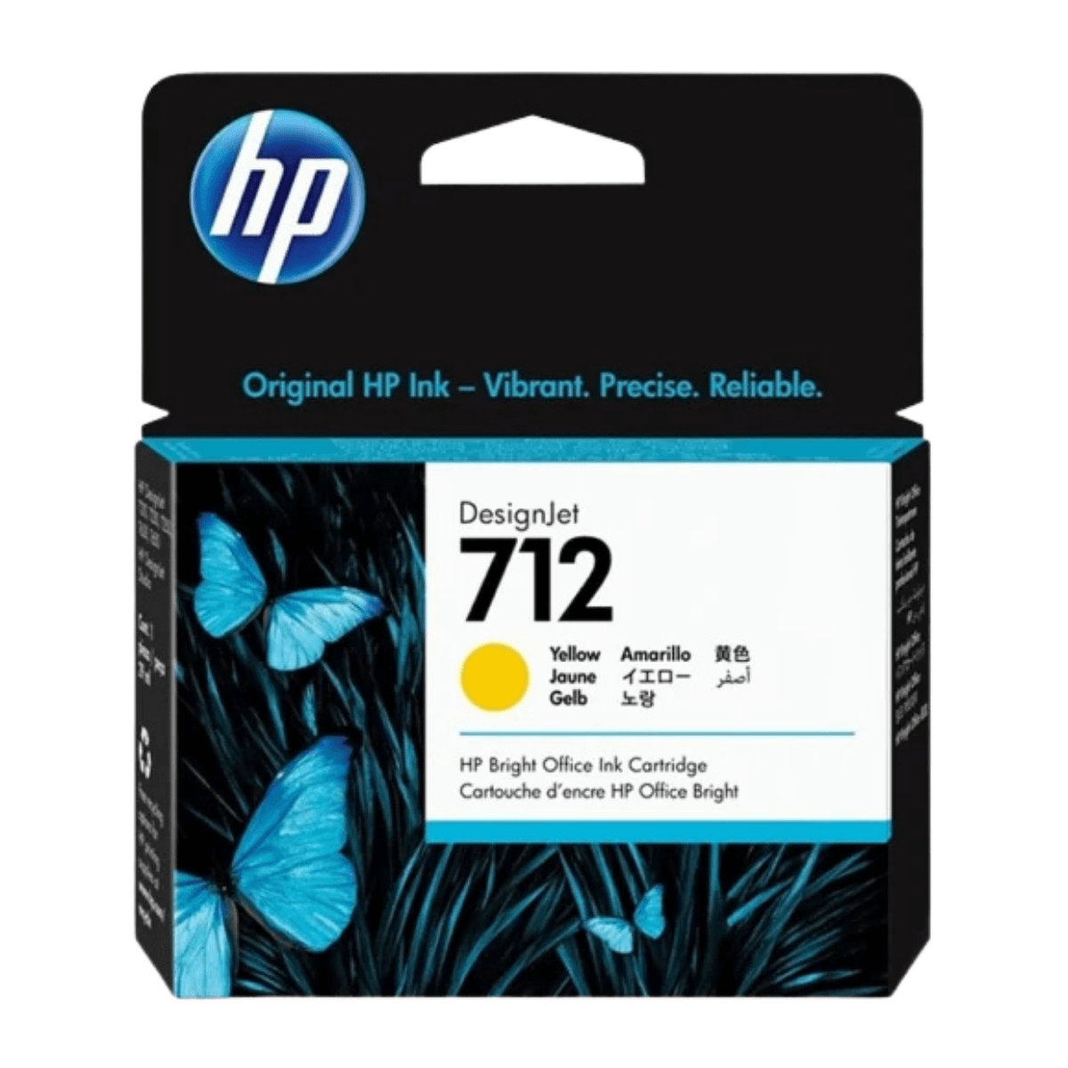 Kit 4x Cartucho de Tinta HP 712 P/ Plotter T250 T650 CMYK - Original