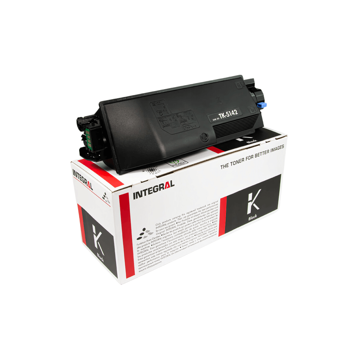 Cartucho de Toner P/ Kyocera TK5142 Preto C/ Chip 7k - Integral