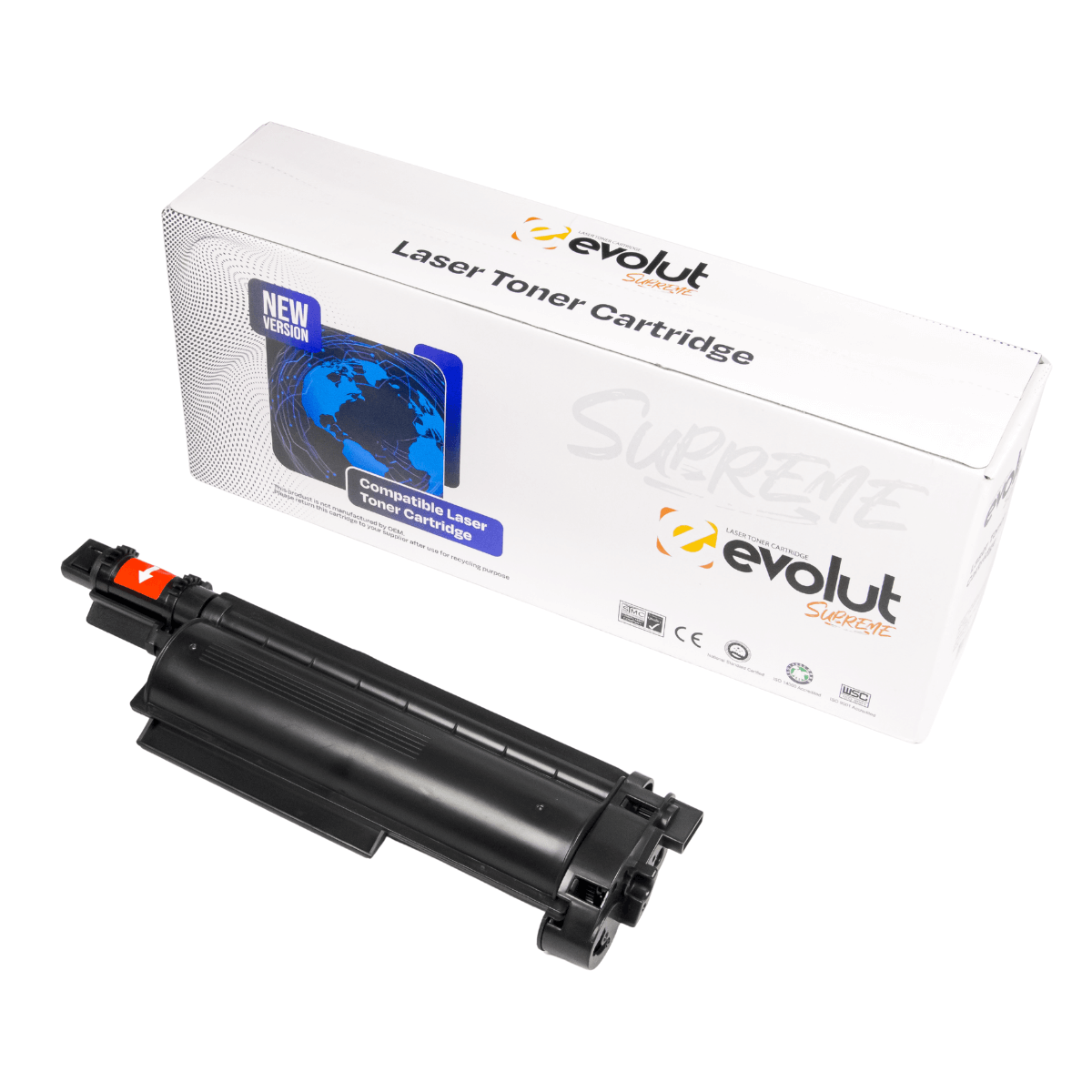 Cartucho de Toner Compatível p/ Brother TNB021 - B2080DW Evolut Black 2,6k