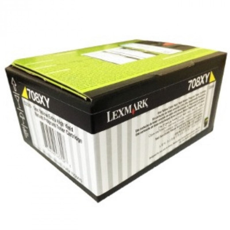 Toner Original 708XY 70C8XY0 Amarelo p/ Lexmark CS510de