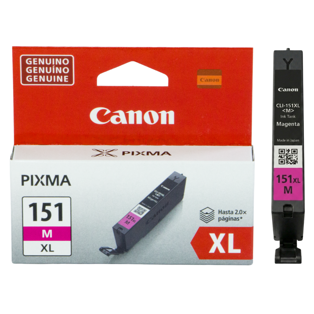 Kit 5 Cartuchos de Tinta Canon PGI150XL CLI151XL CMYKK C/ Chip - ORIGINAIS