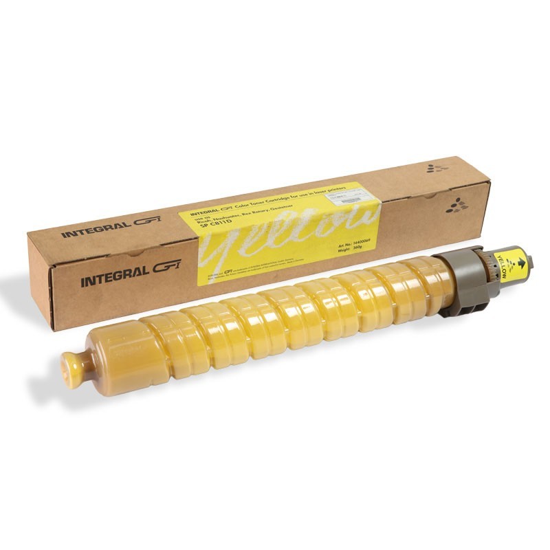 Toner Compatível Integral Amarelo p/ Ricoh SPC 811