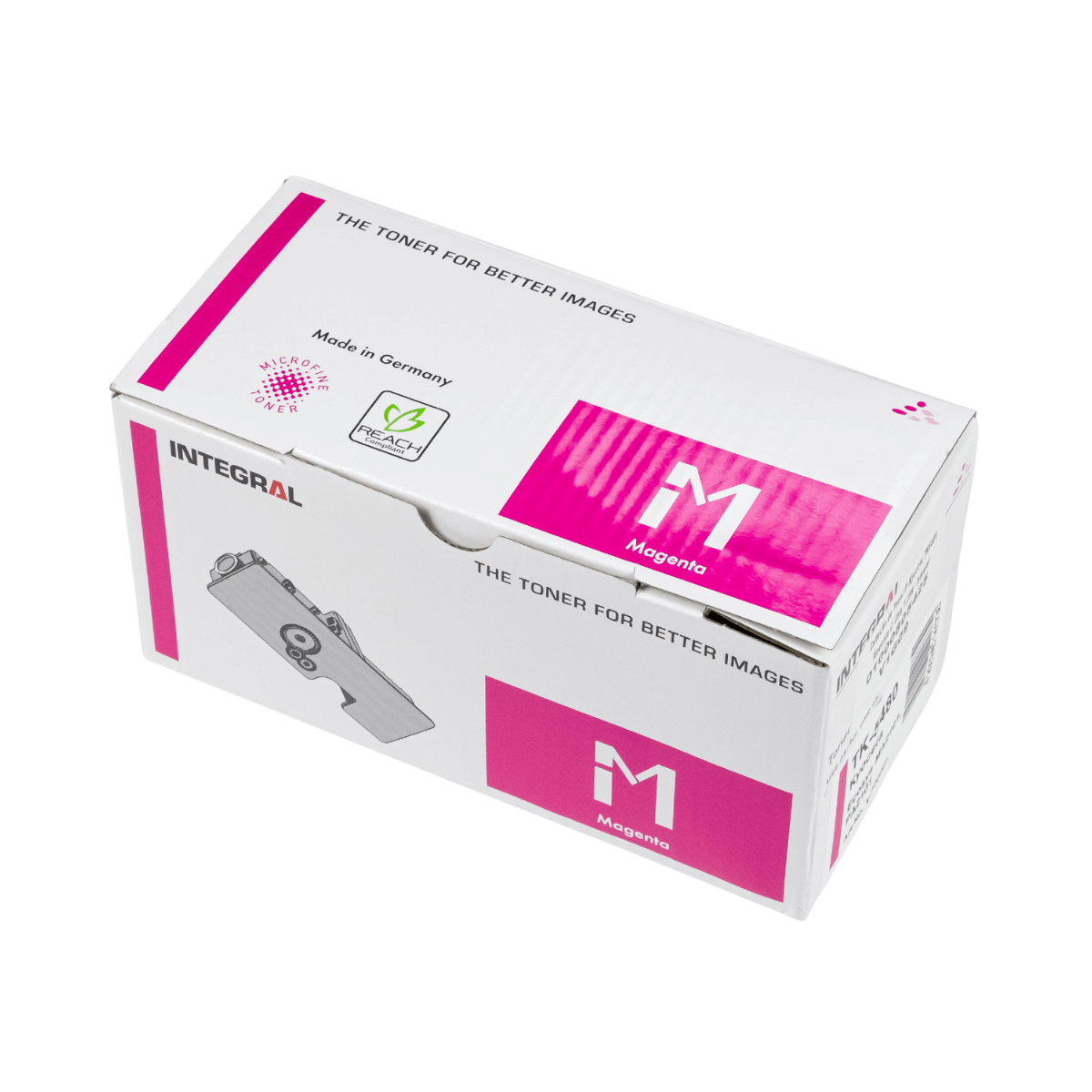 Cartucho de Toner P/ Kyocera TK5480 Magenta C/ Chip 1.25K - Integral