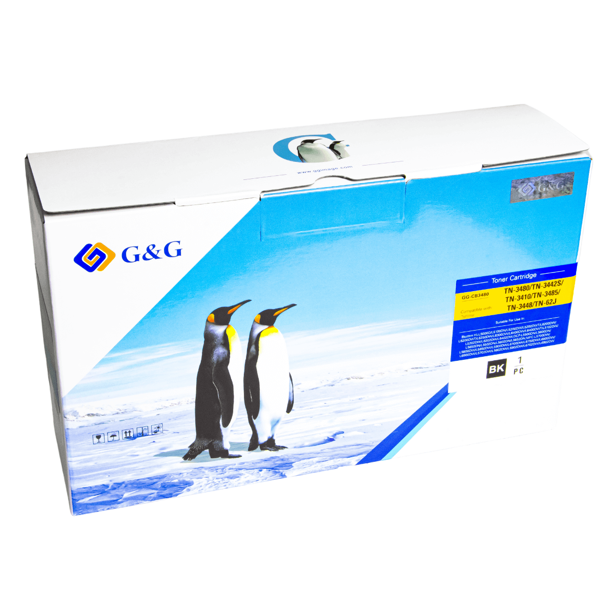 Cartucho de Toner Para Brother TN3442 TN850 8K - G&G