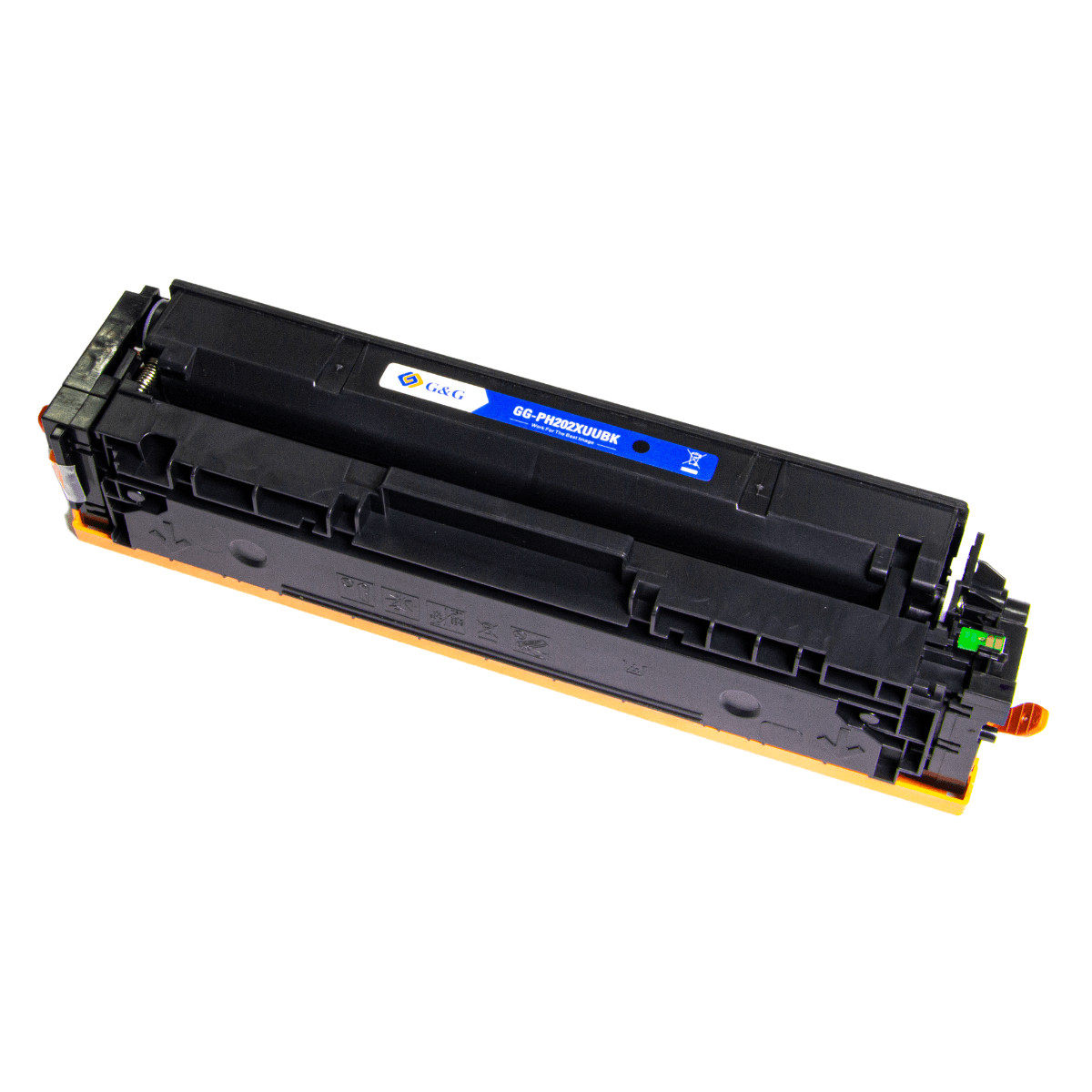 Cartucho de Toner P/ Canon e HP CF400X CF500X CRG054 202X Preto C/ Chip 3.2K - G&G