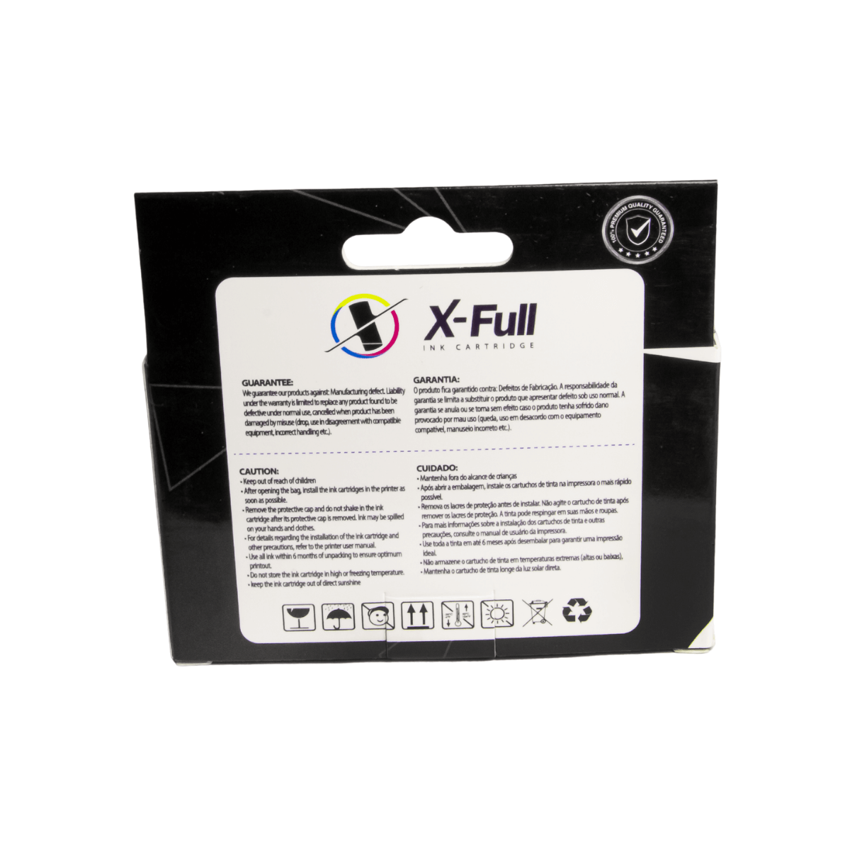 Cartucho de Tinta P/ HP 964XL 964 Preta Pigmentada C/ Chip 58ml - X-Full
