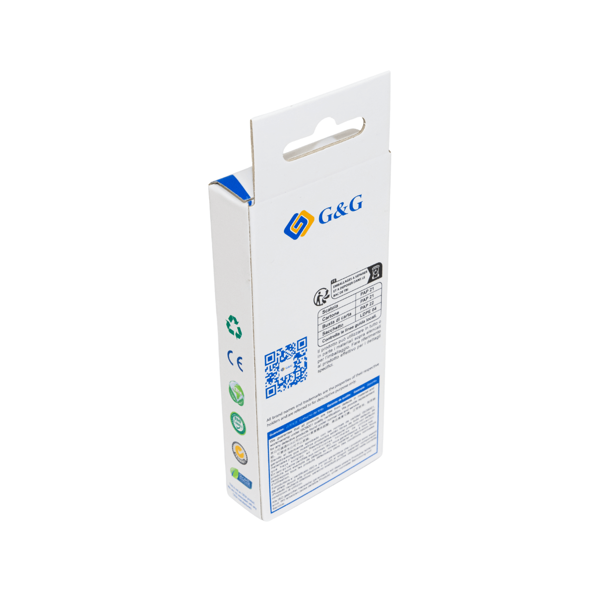 Cartucho de Tinta P/ Canon CLI151 CLI-151XL Magenta C/ Chip 12ML - G&G