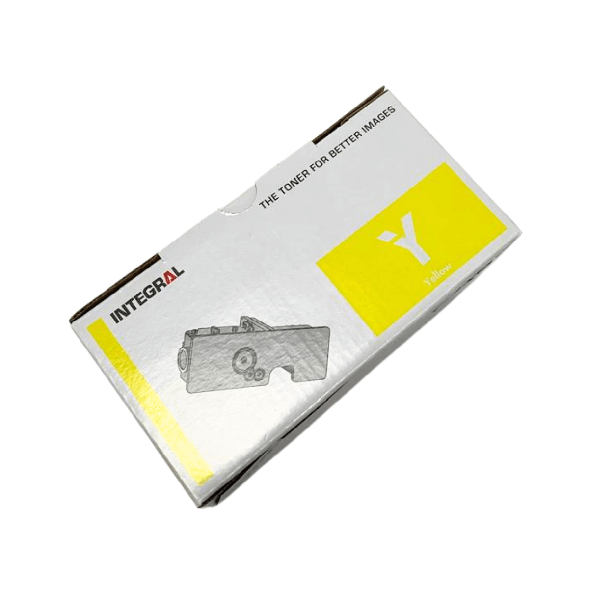 Cartucho de Toner P/ Kyocera TK5432 Amarelo C/ Chip 1.25K - Integral