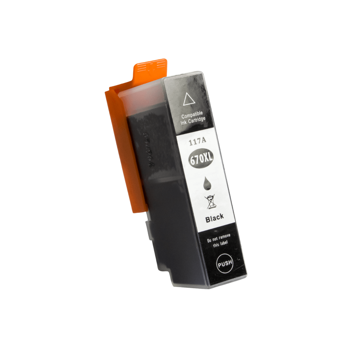 Cartucho de Tinta P/ HP 670XL CZ117A Preta C/ Chip 21ml - X-Full