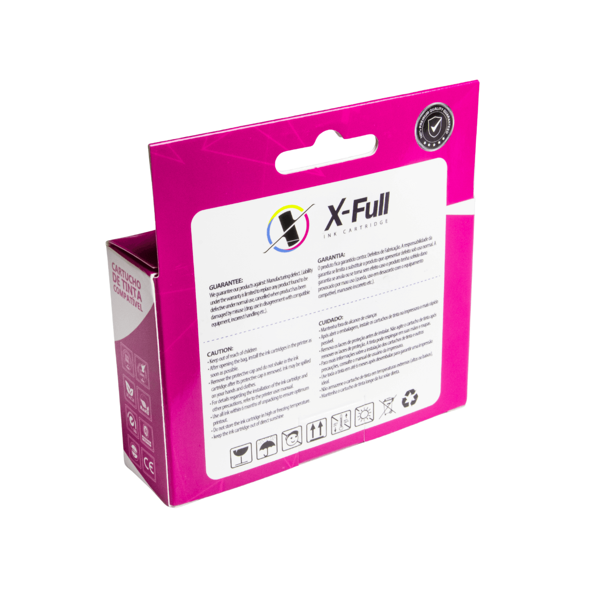 Cartucho de Tinta P/ HP 935XL 935 Magenta C/ Chip 16ml - X-Full