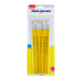 Pincel Chato Cabo Longo - N.10 Blister C/ 12 un BRW