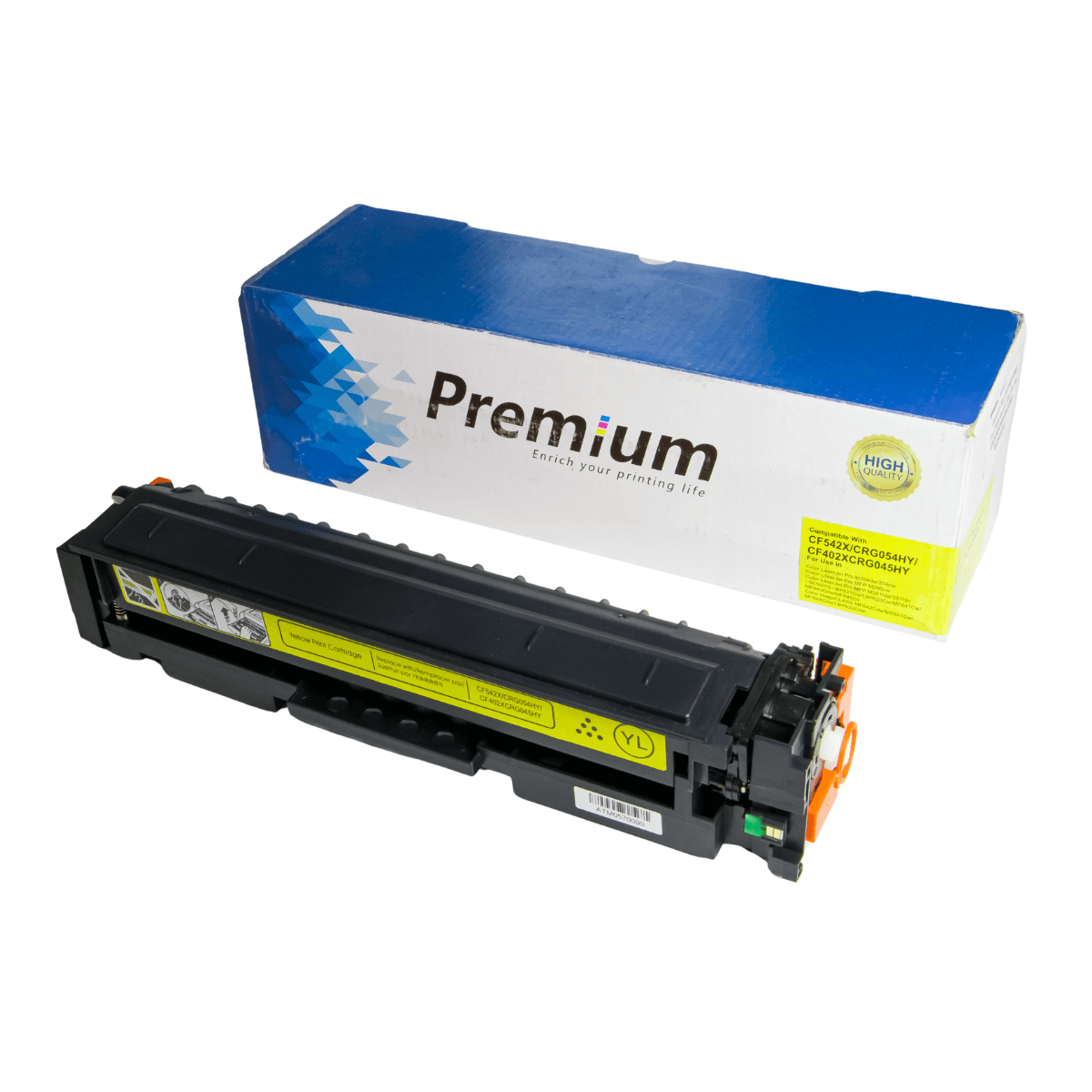 Kit 4x Toner P/ HP Canon CRG054 CF400X 401X 402X 403X CMYK C/ Chip - Lotus