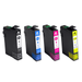 Kit 4x Cartucho de Tinta P/ Epson 1331 1332 1333 1334 TX123 TX135 CMYK Chip - X-Full