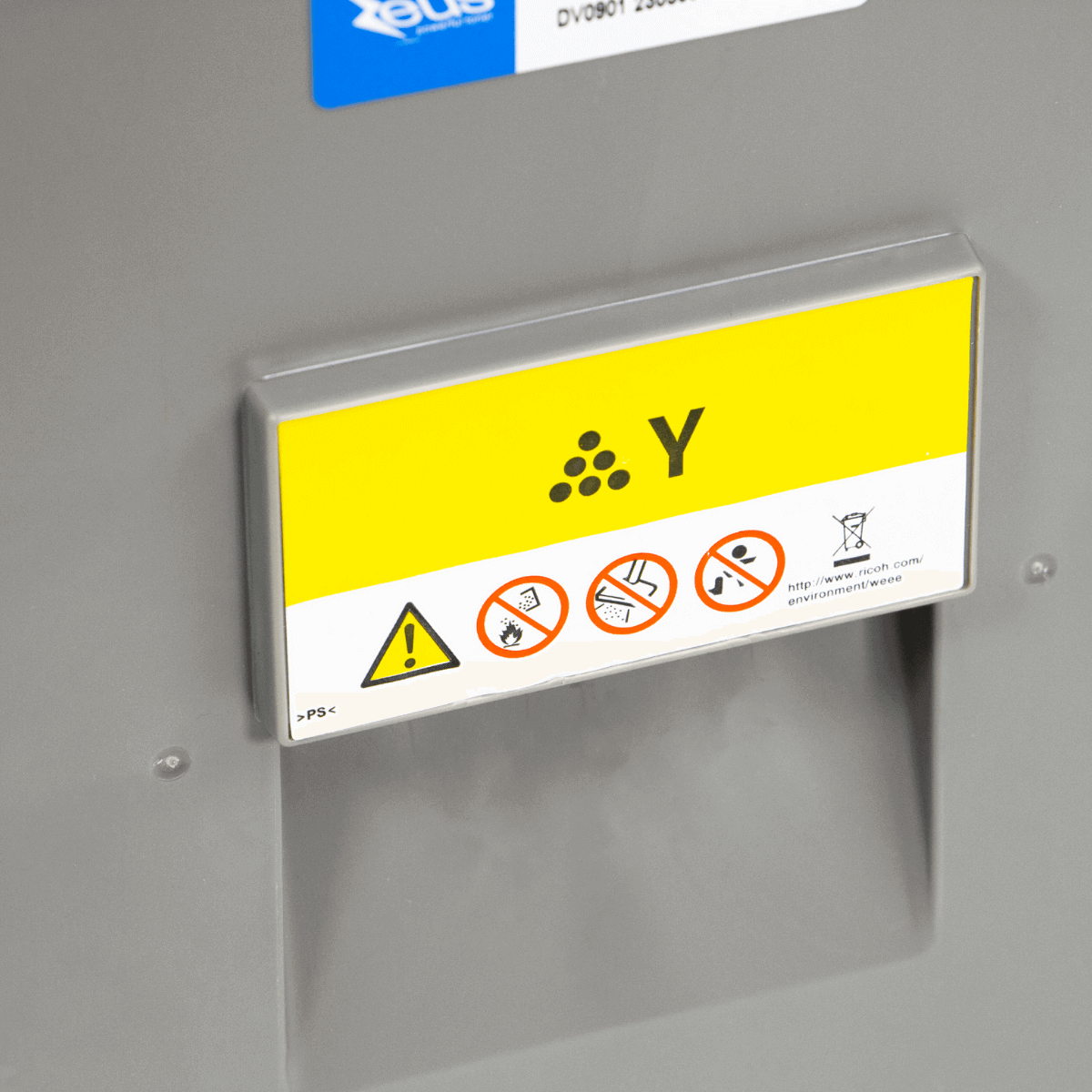 Cartucho de Toner P/ Ricoh Pro C 5100, Amarelo, C/ Chip - Zeus