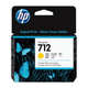 Cartucho de Tinta HP 712 3ED69A P/ Plotter T250 T650 Amarelo 29ml - Original
