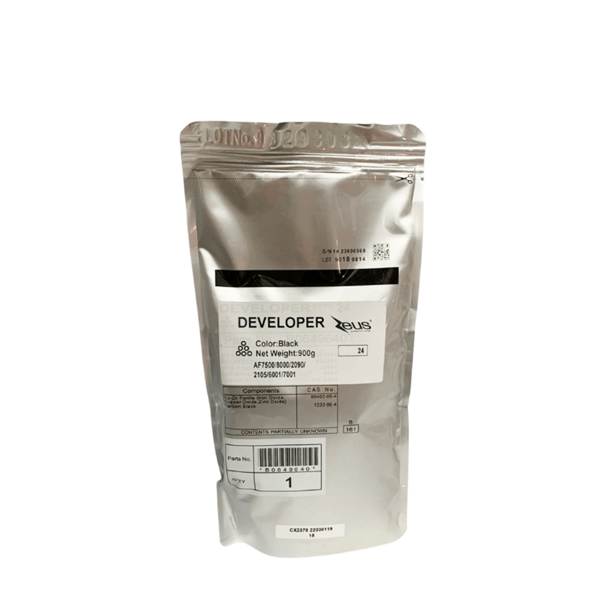 Revelador P/ Ricoh Aficio 6001 6500 7000 7001 7500 8000 Type 24 350K - Zeus