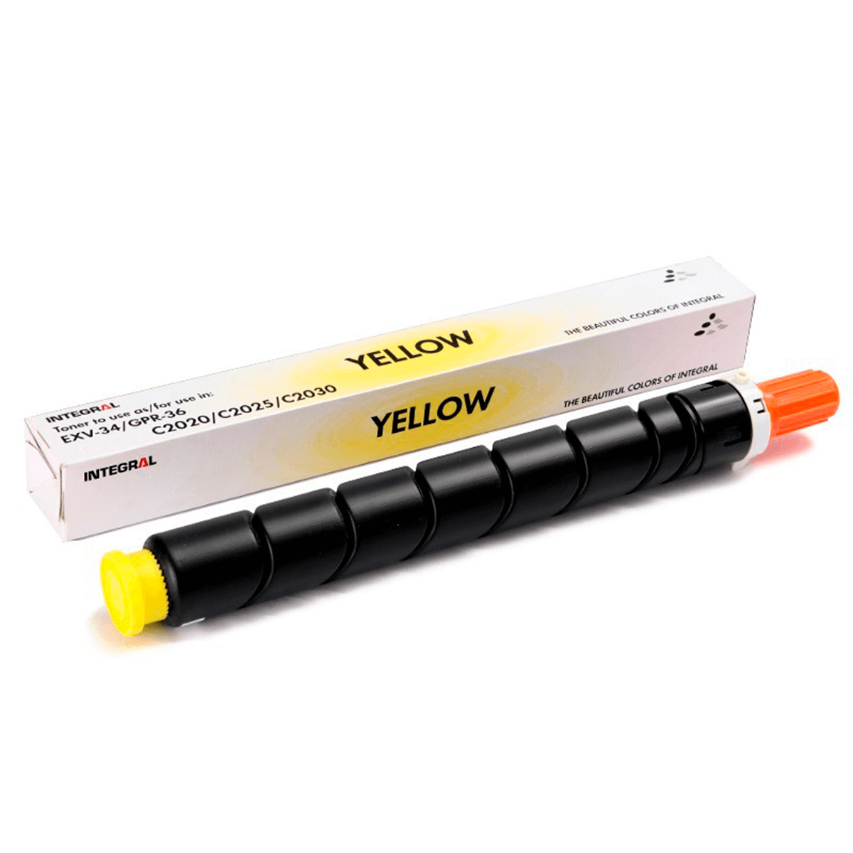 Toner Compatível Integral GPR-36 Amarelo p/ Canon - 19K