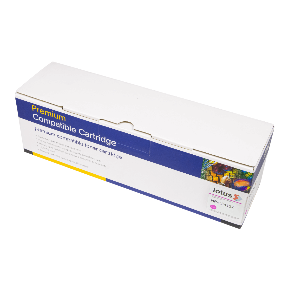Cartucho de Toner P/ HP CF413X M452 Magenta C/ Chip 5K - Lotus