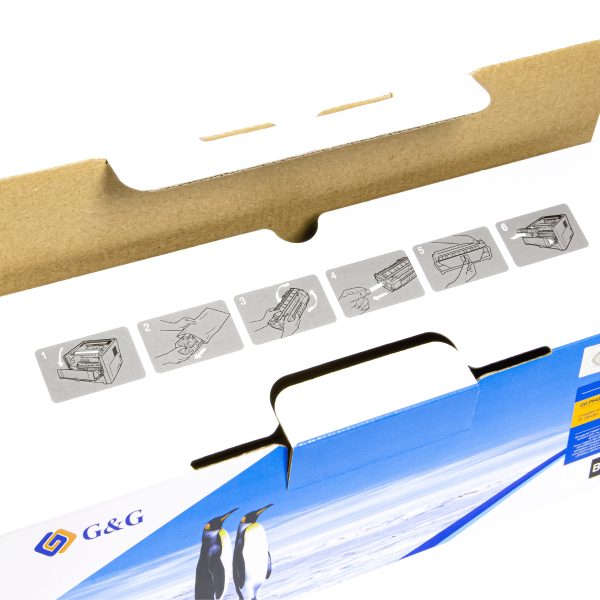 Cartucho de Toner P/ HP CB435A/436A/285A/278A C/ Chip 2K (PH435CUU)  G&G