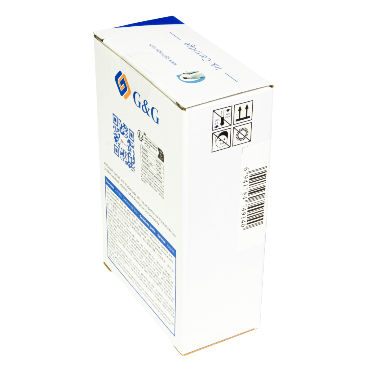 Cartucho de Tinta P/ Plotter Canon PFI-107 Matte Black C/ Chip 130ml - G&G