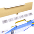 Cartucho de Toner P/ Canon MF644 HP CF400A CF500A Preto C/ Chip 1.5K - G&G