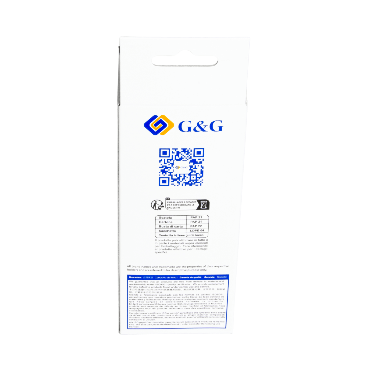 Refil de Tinta P/ Canon GI-16 GX6010 GX7010 Ciano 7K 135ml - G&G