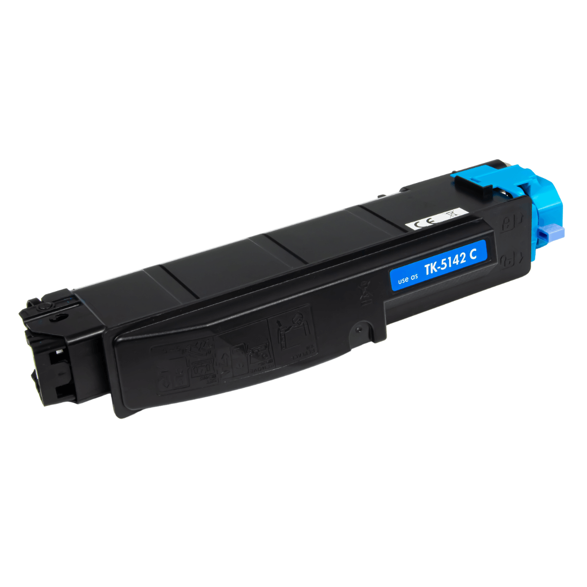 Cartucho de Toner P/ Kyocera TK5142 Ciano C/ Chip 5K - Integral