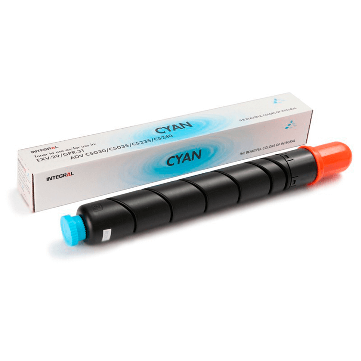 Cartucho de Toner Compatível Integral GPR-31 Ciano p/ Canon IR ADV C5030