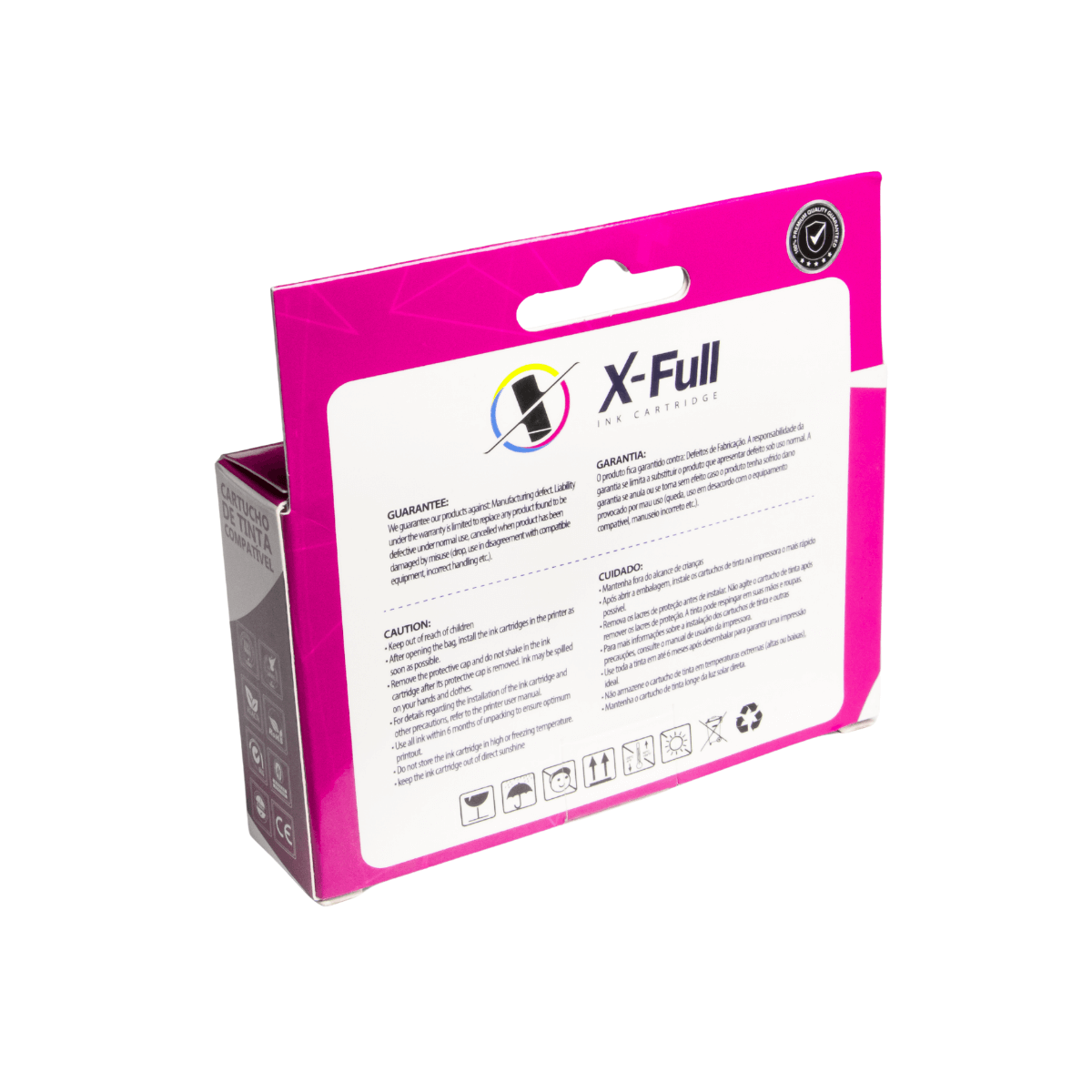 Cartucho de Tinta P/ HP 964XL 964 Magenta Corante C/ Chip 25.5ml - X-Full