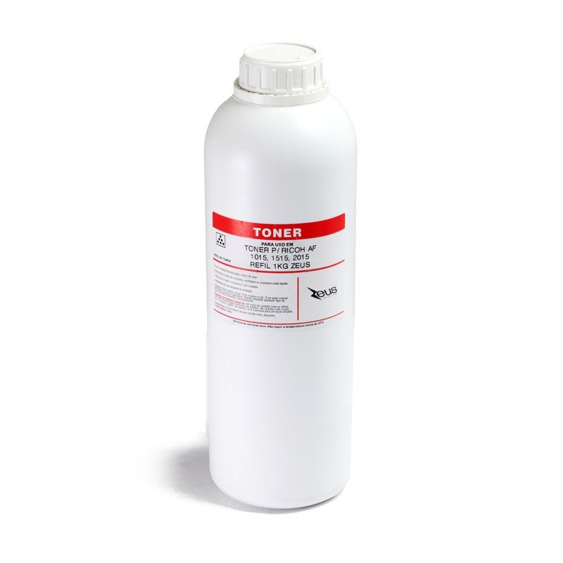 Refil de Toner Compatível p/ Ricoh AF 1015 1515 2015 1kg - Zeus