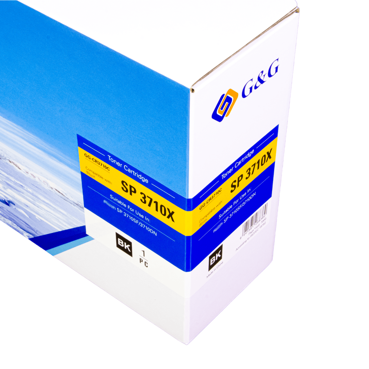 Cartucho de Toner P/ Ricoh SP3710 C/ Chip 7K - G&G